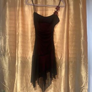 City triangles spaghetti strap dress.